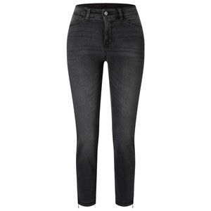 MAC (4) Dream Chic Denim in Anthracite Fancy Wash Cropped Ankle Zipper Slim NWT